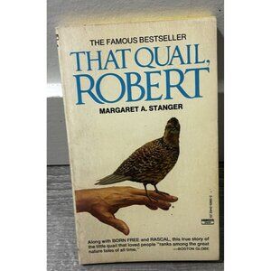 That Quail, Robert Book by Margaret A. Stanger Paperback 1966